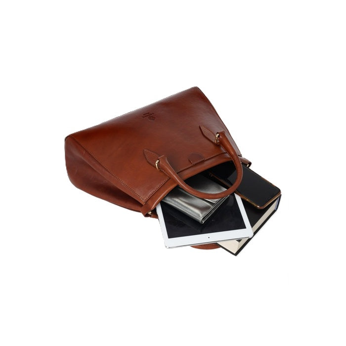 Borsa in pelle I Medici 63/2470 Marrone