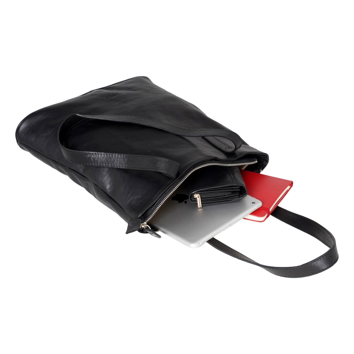 Borsa in pelle I Medici 63/3000-2 Nero