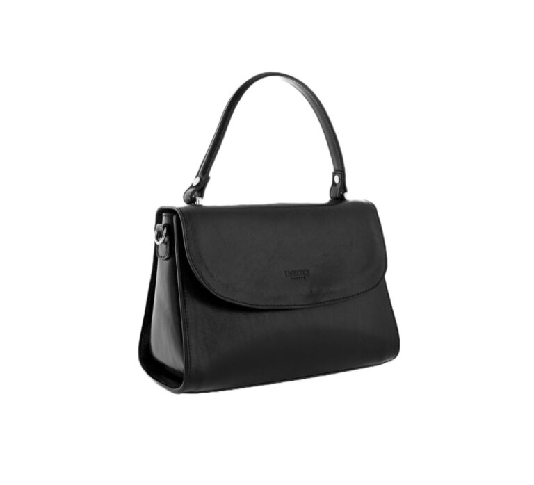 Borsa in pelle I Medici 63/2410 Nero - Pelletteria Allegrini