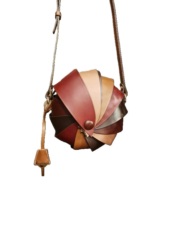 Opera Leather Bag Boldrini 07209 Multicolor