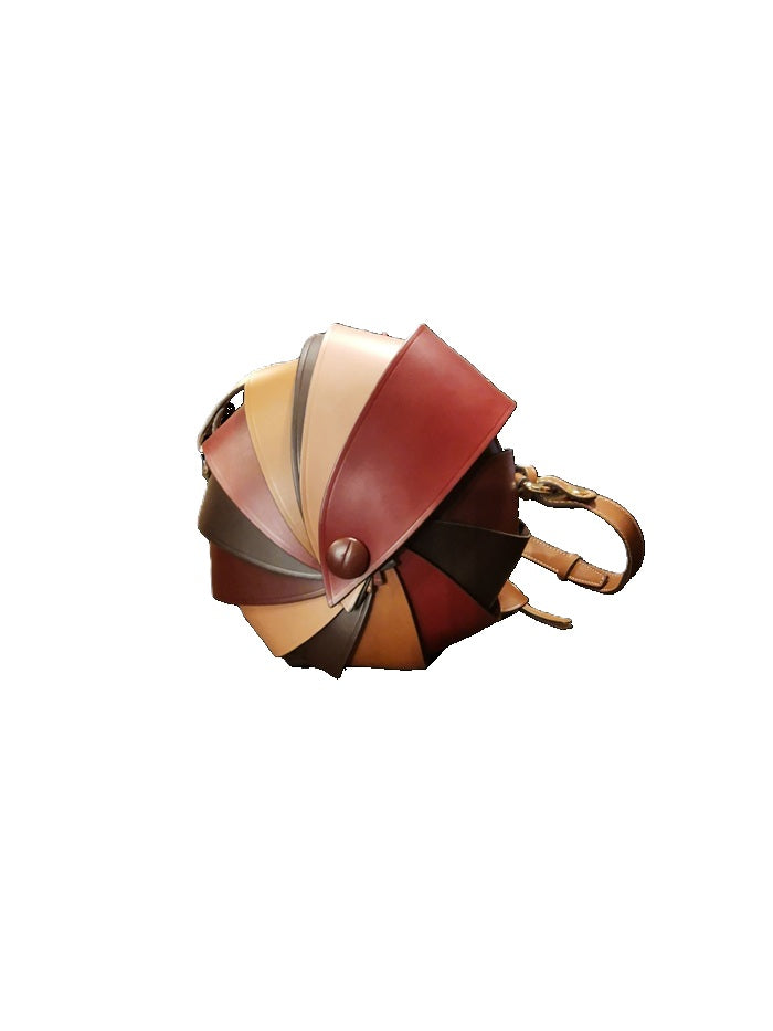 Opera Leather Bag Boldrini 07209 Multicolor