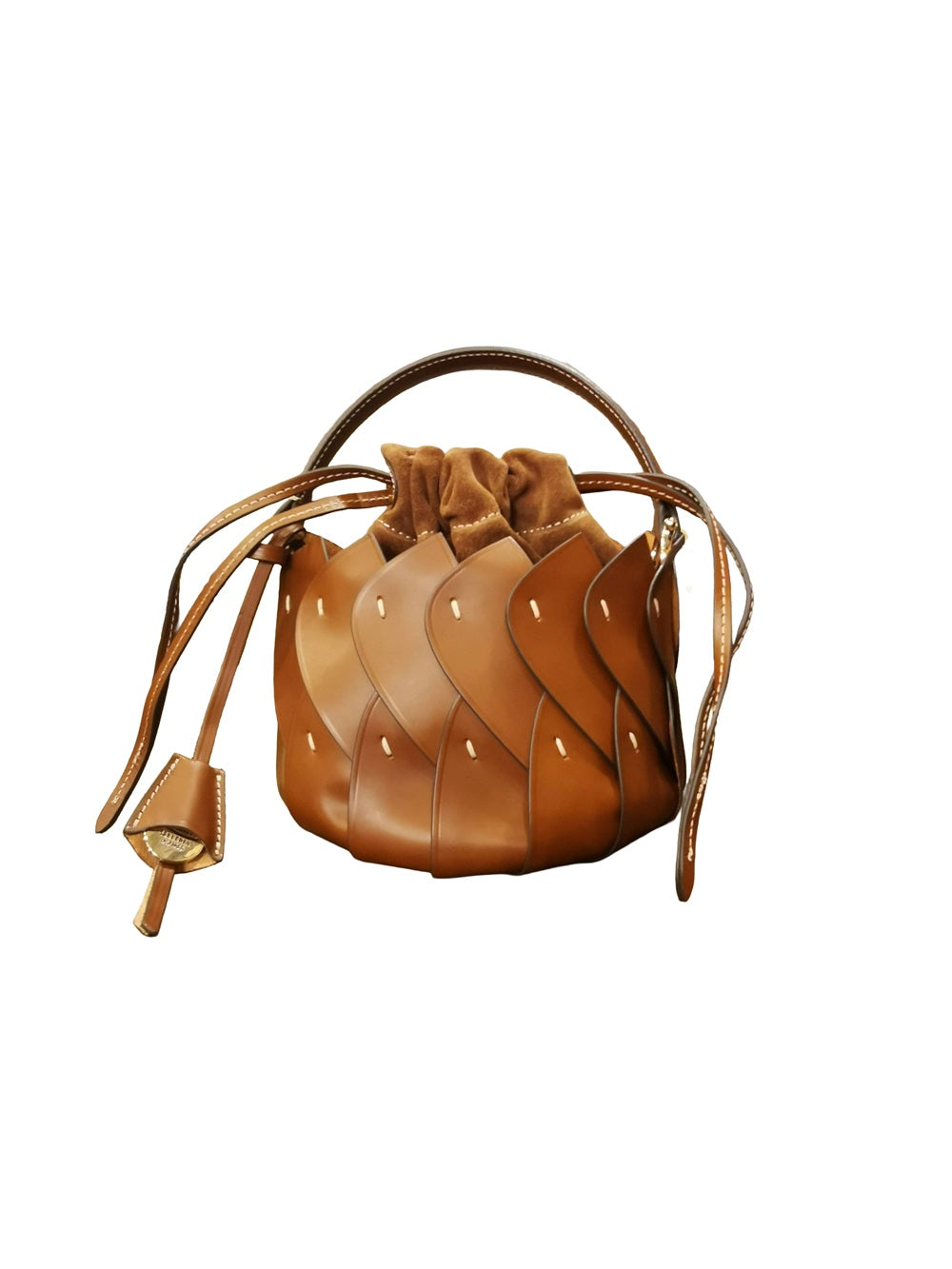 Leather Bag Opera Boldrini 07639 Golden