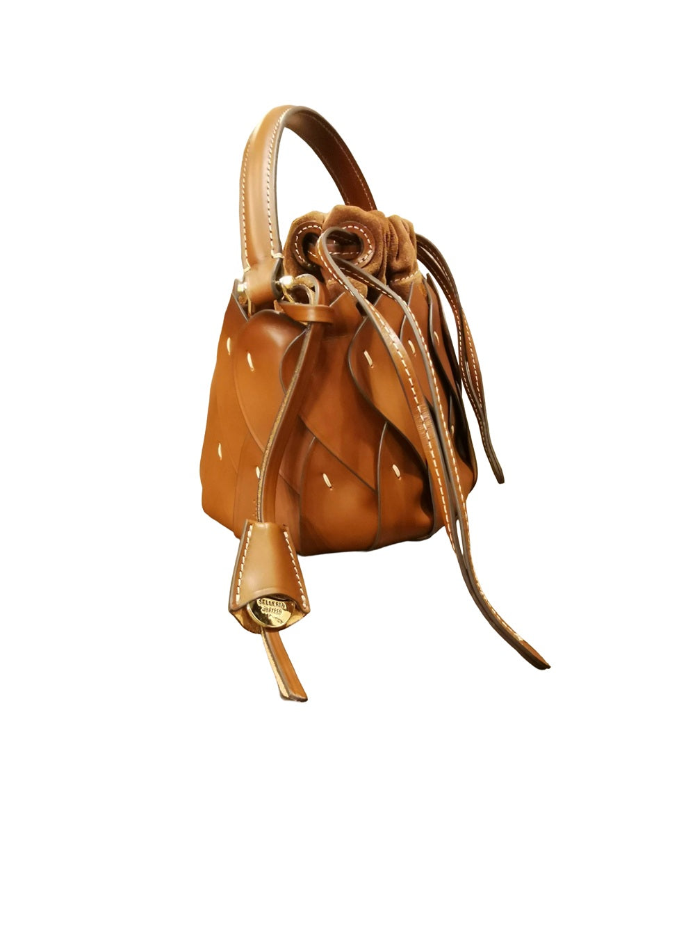 Leather Bag Opera Boldrini 07639 Golden