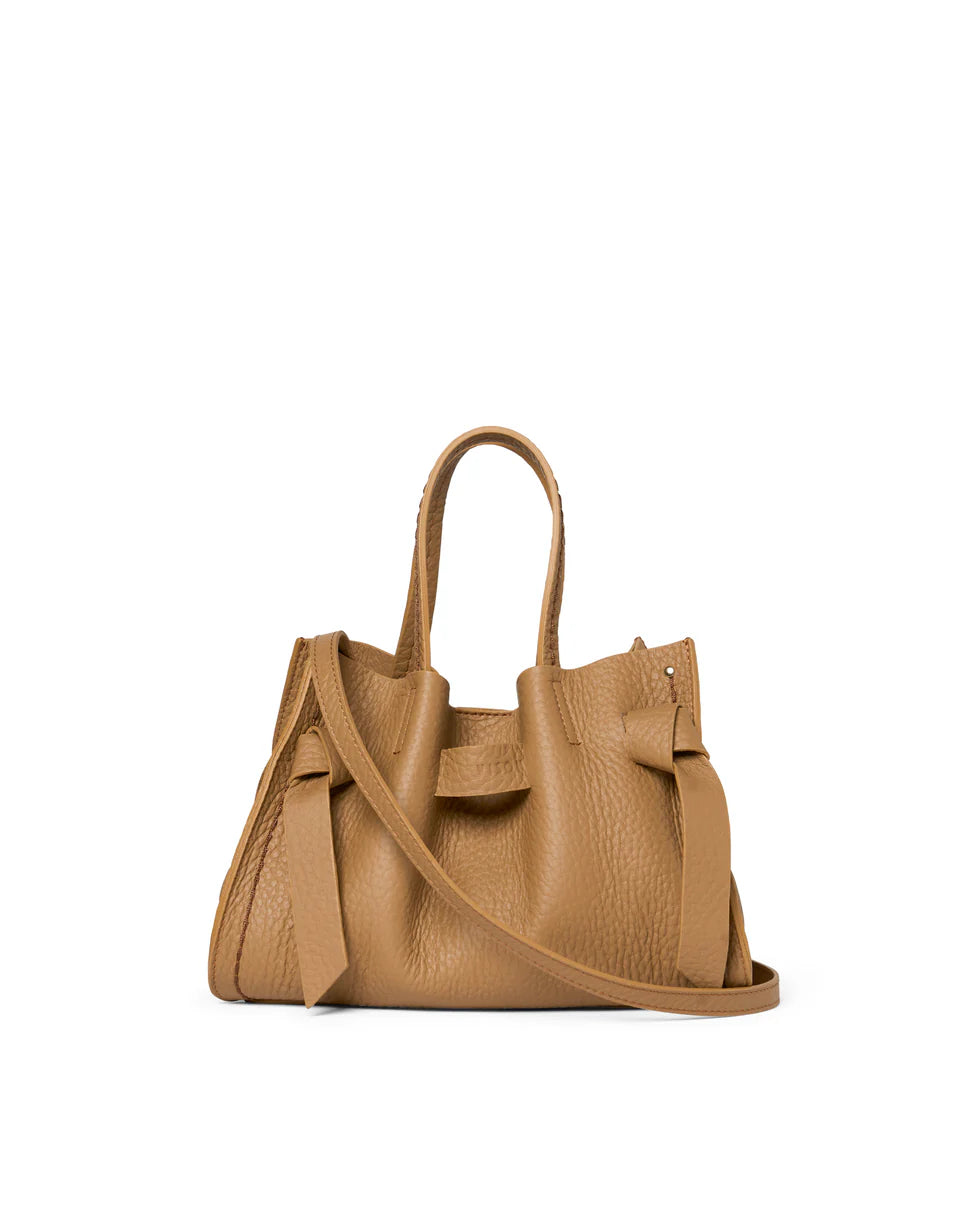 Borsa in pelle Visonà 24730 Tan