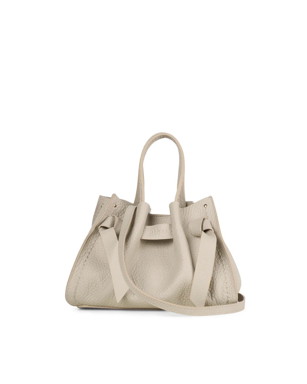 Borsa in pelle Visonà 24730 beige - Pelletteria Allegrini