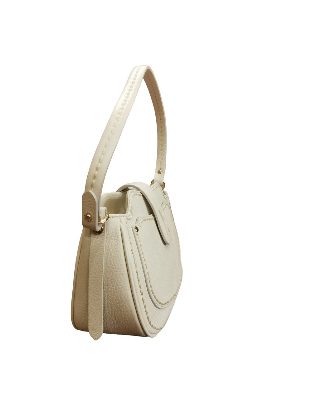 Borsa in pelle Visonà 26190 latte