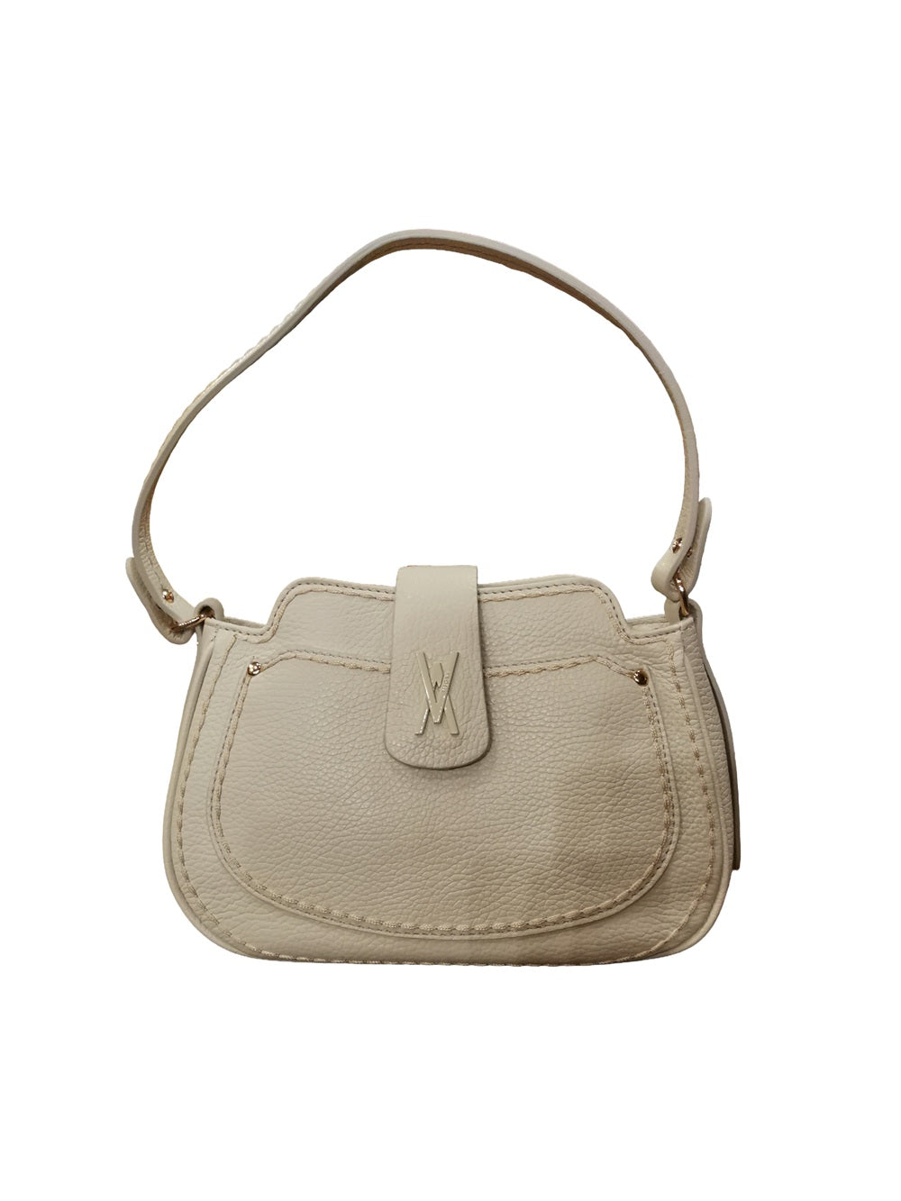 Borsa in pelle Visonà 26190 latte