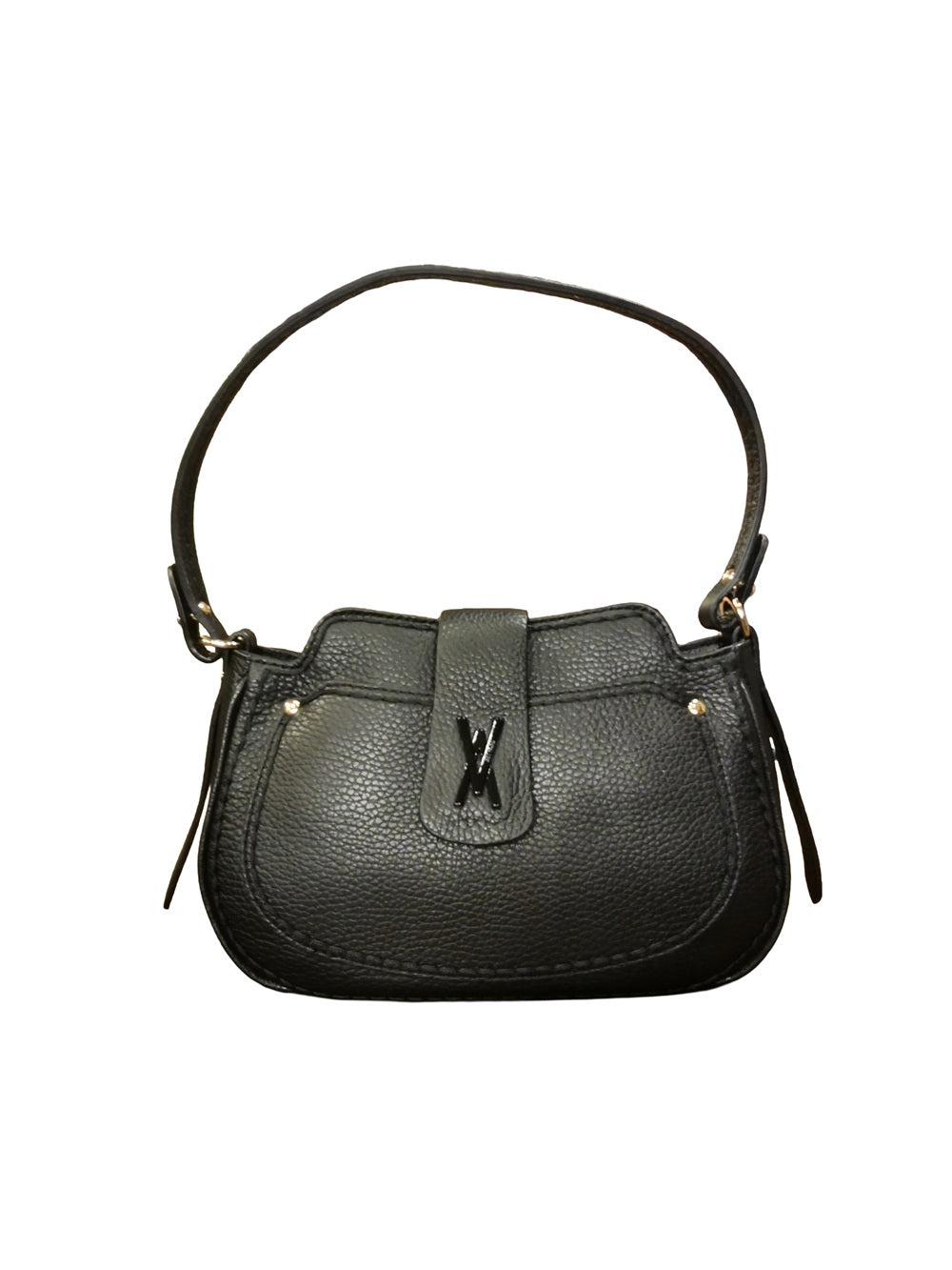 Borsa in pelle Visonà 26190 Nero