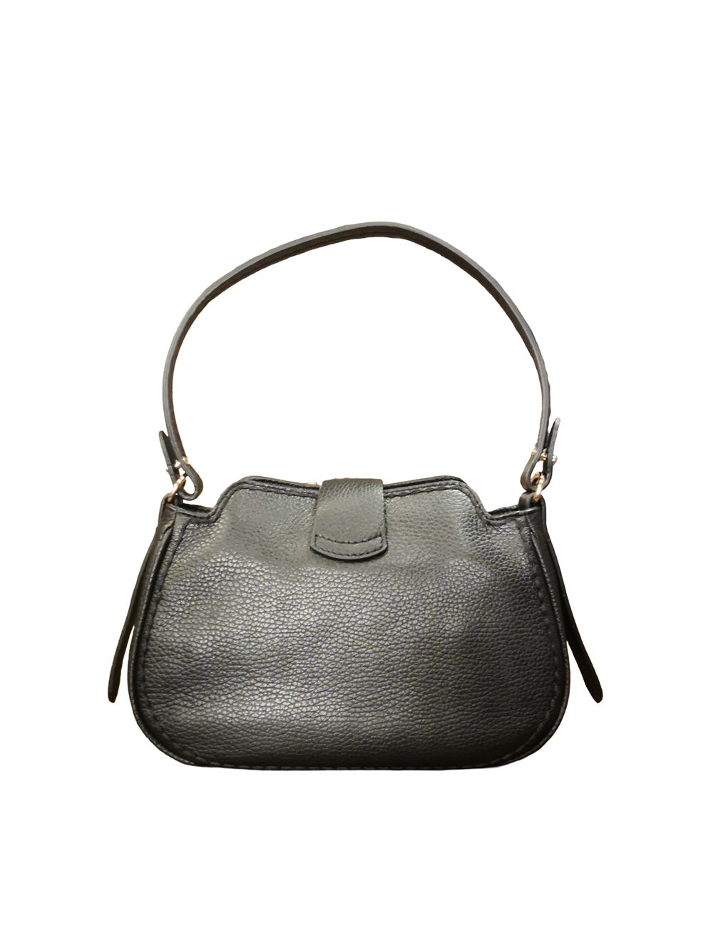 Borsa in pelle Visonà 26190 Nero