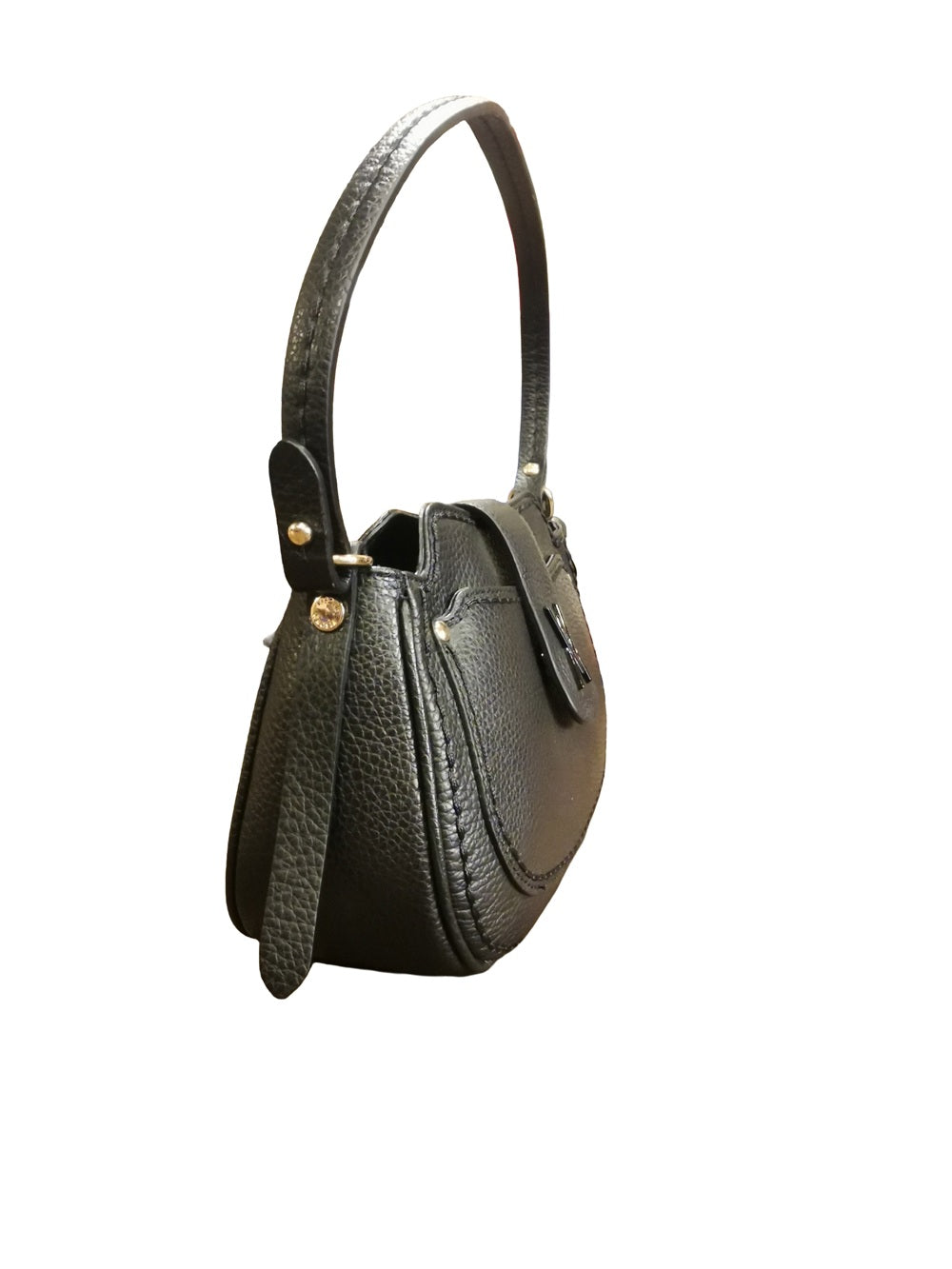 Borsa in pelle Visonà 26190 Nero