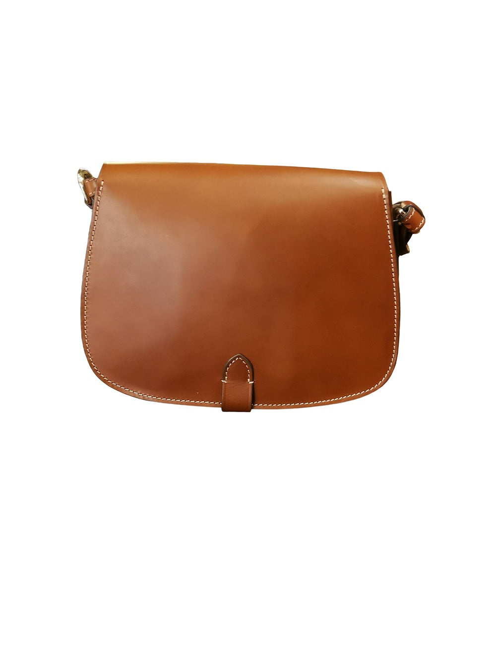 Medium Leather Bag Boldrini 07476 Golden