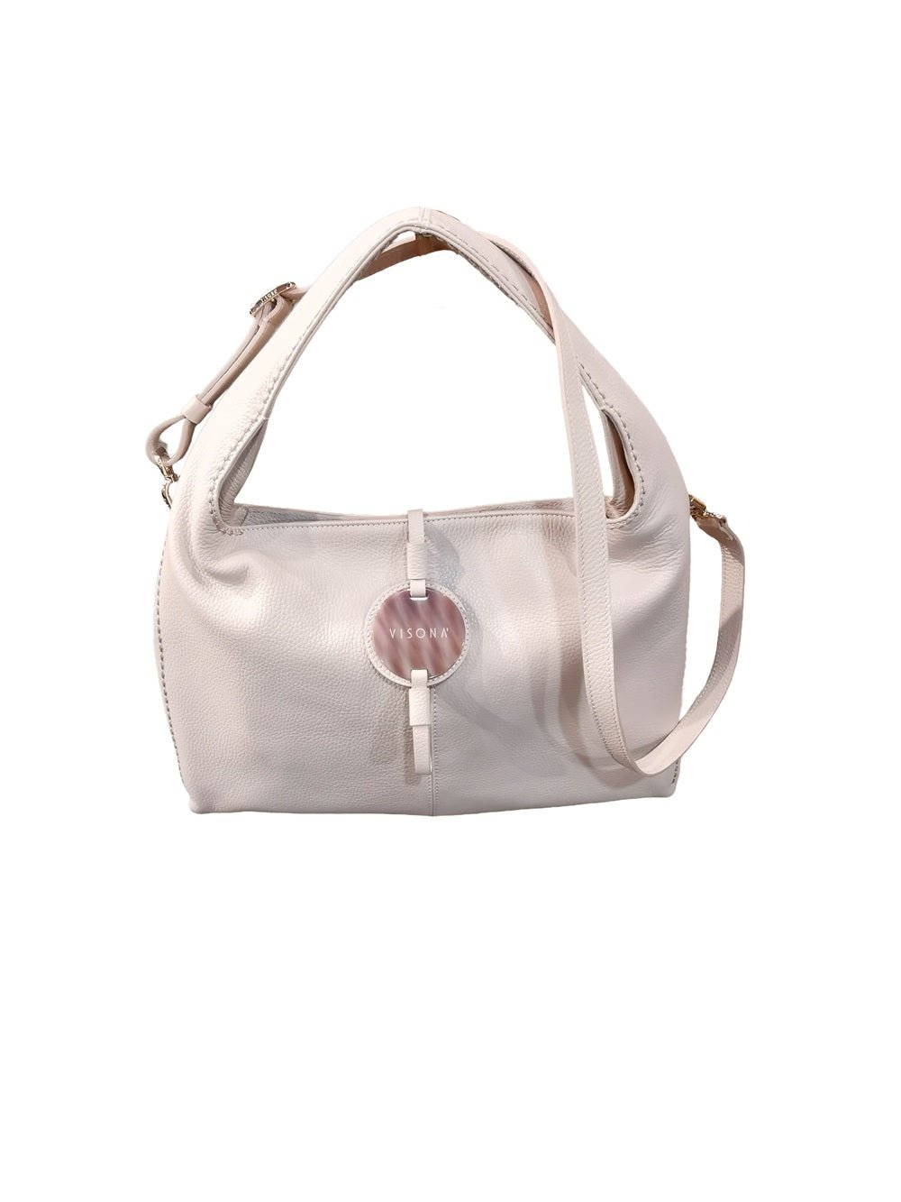 Borsa monospalla piatta Visonà 26326 Dolomia - Pelletteria Allegrini