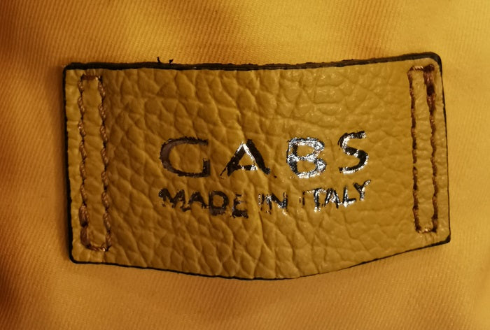 Leather/fabric G3 mini bag G009908T1-X2673 honey