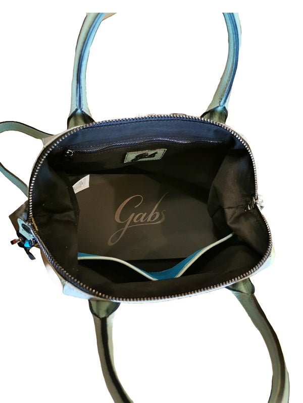Borsa pelle/tessuto G3 Pop Gabs G000038T2 - X2667 Nero - Pelletteria Allegrini