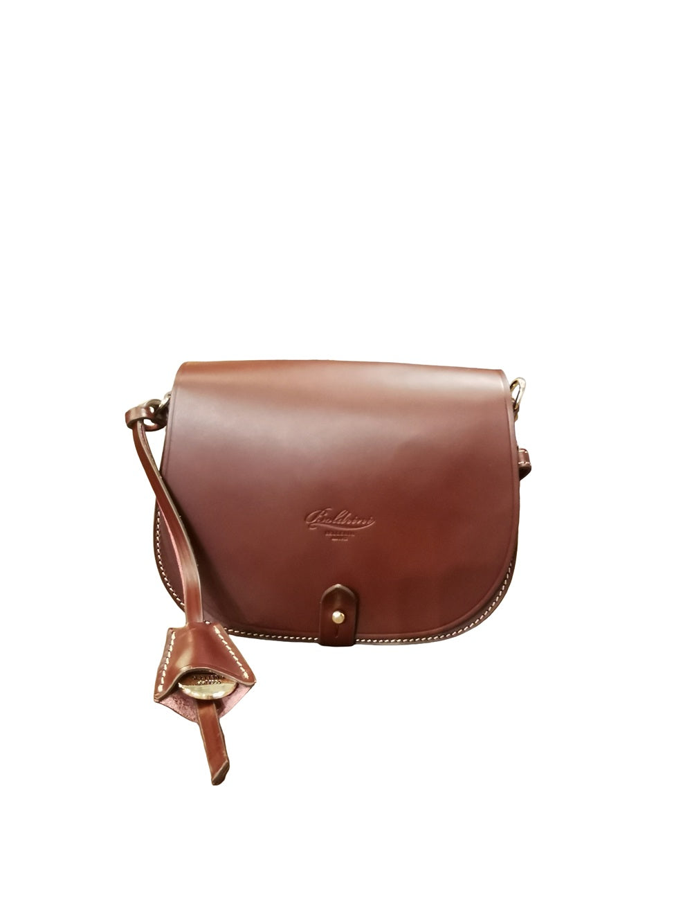 Small Leather Bag Boldrini 07211 Bordeaux