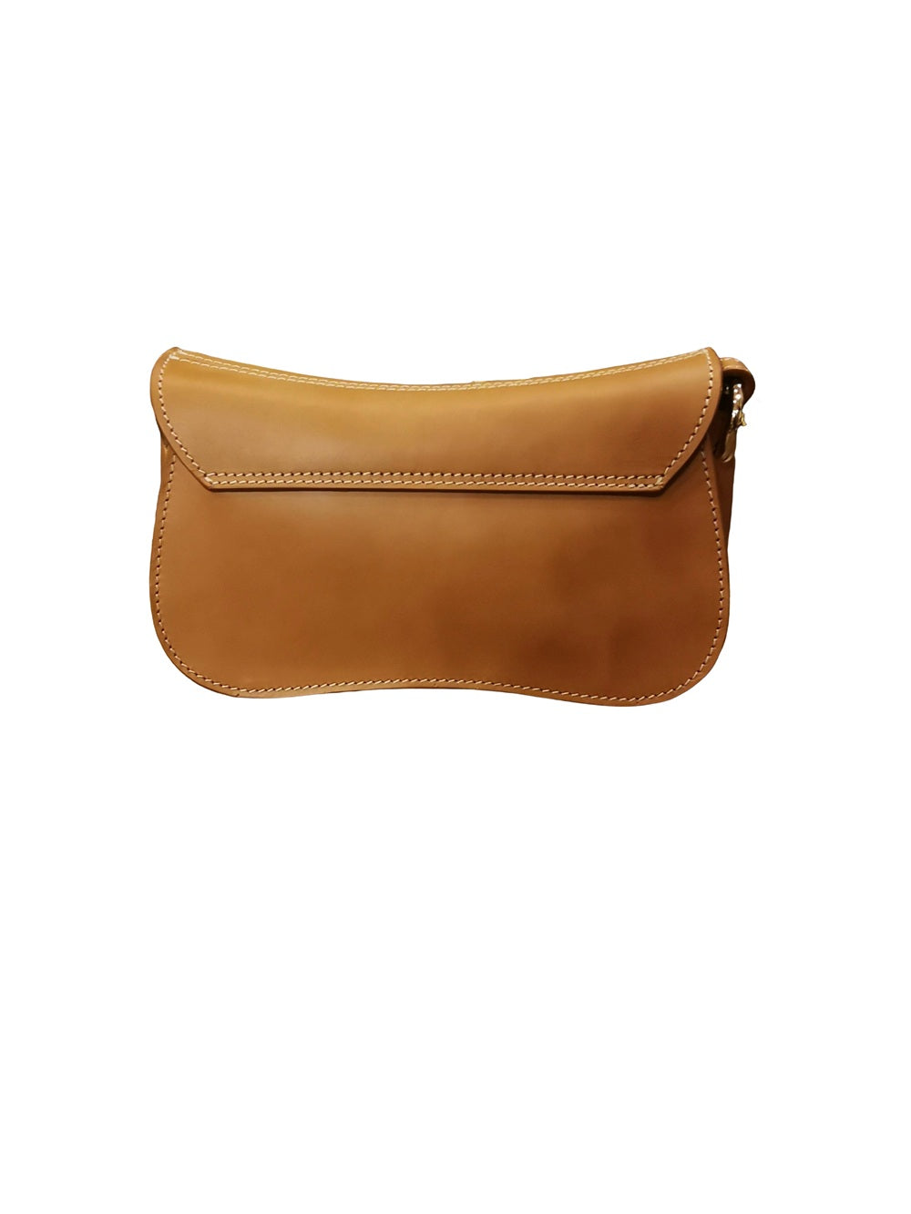 Small Leather Bag Boldrini 07653 Natural