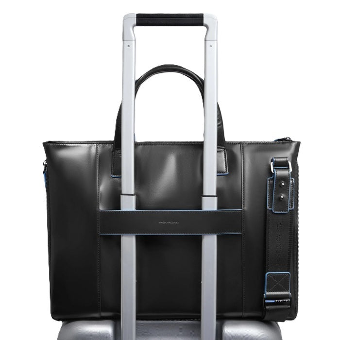 Bags for 15.6" laptops, expandable Piquadro CA4021B2 Black
