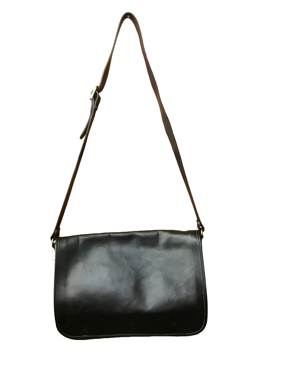 Borsa a postina di grandi dimensioni, perfetta come porta computer. Made in Italy