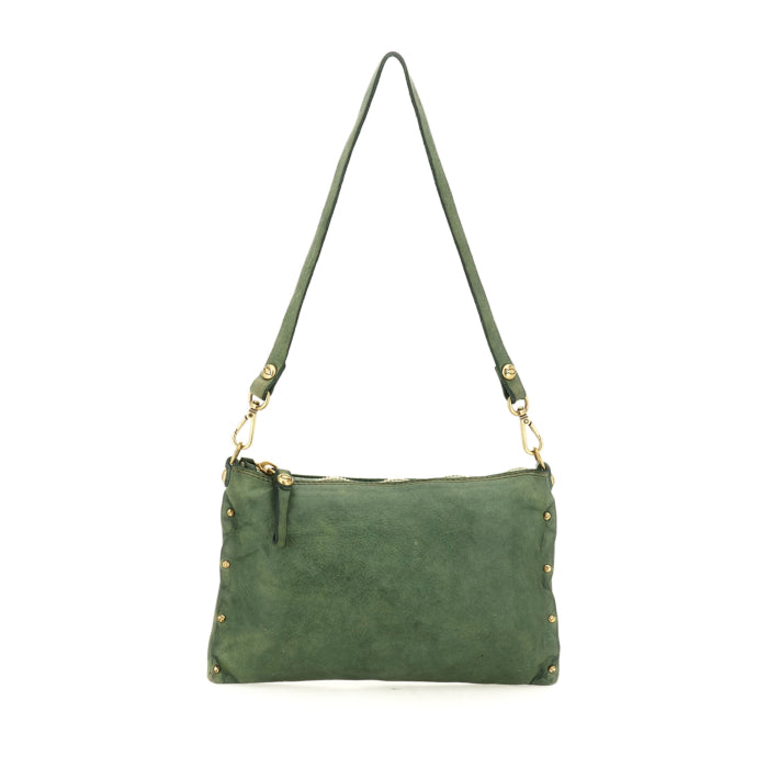 Borsa tracolla Lucca-Giulia in pelle Campomaggi  C043700ND X0007 lago