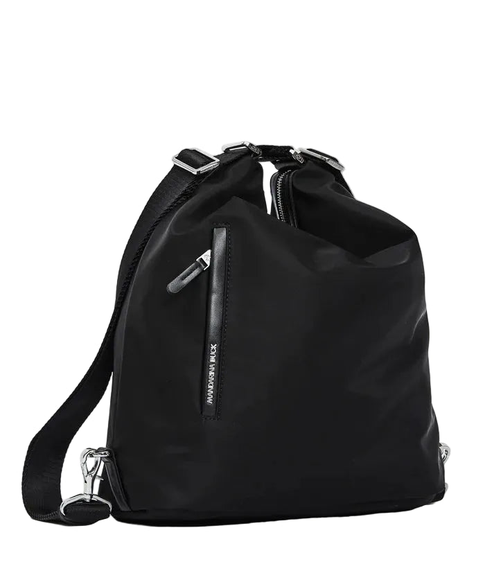 Fabric Bag/Backpack Hunter MandarinaDuck P10VCT41 Black 