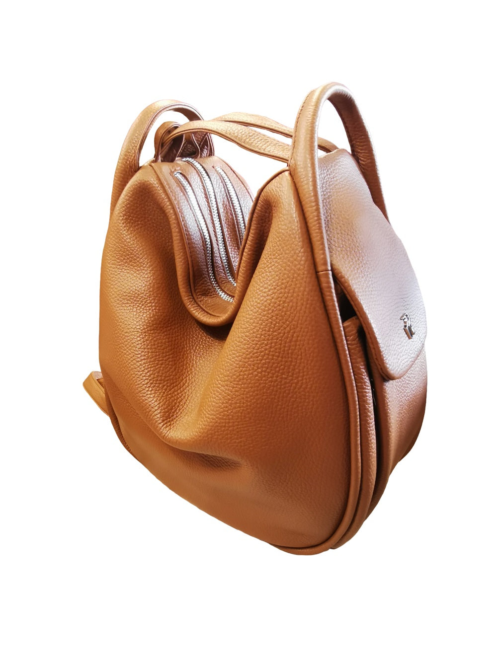 Borsa/zaino grande Bruno Rossi MLX14 Cuoio