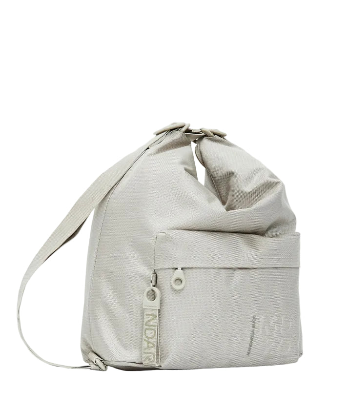 Handbag/backpack in fabric MD Mandarina Duck P10QMT09 Cashmere
