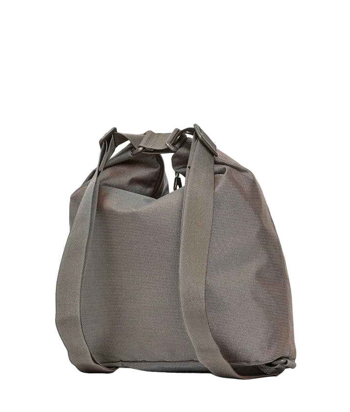 Handbag/backpack in fabric MD Mandarina Duck P10QMT09 Taupe