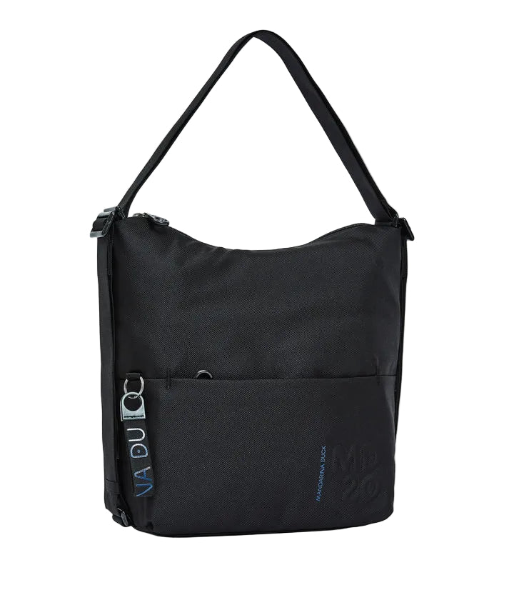 Bag/Backpack slide in fabric Md20 Mandarina Duck P10QMT38 Black