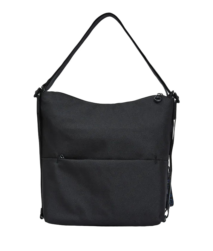 Bag/Backpack slide in fabric Md20 Mandarina Duck P10QMT38 Black