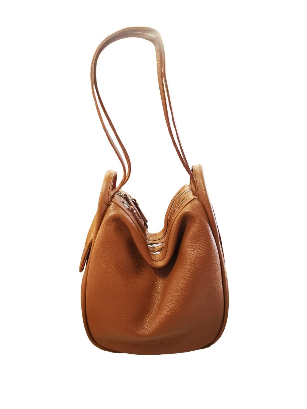 Borsa/zaino grande Bruno Rossi MLX14 Cuoio - Pelletteria Allegrini