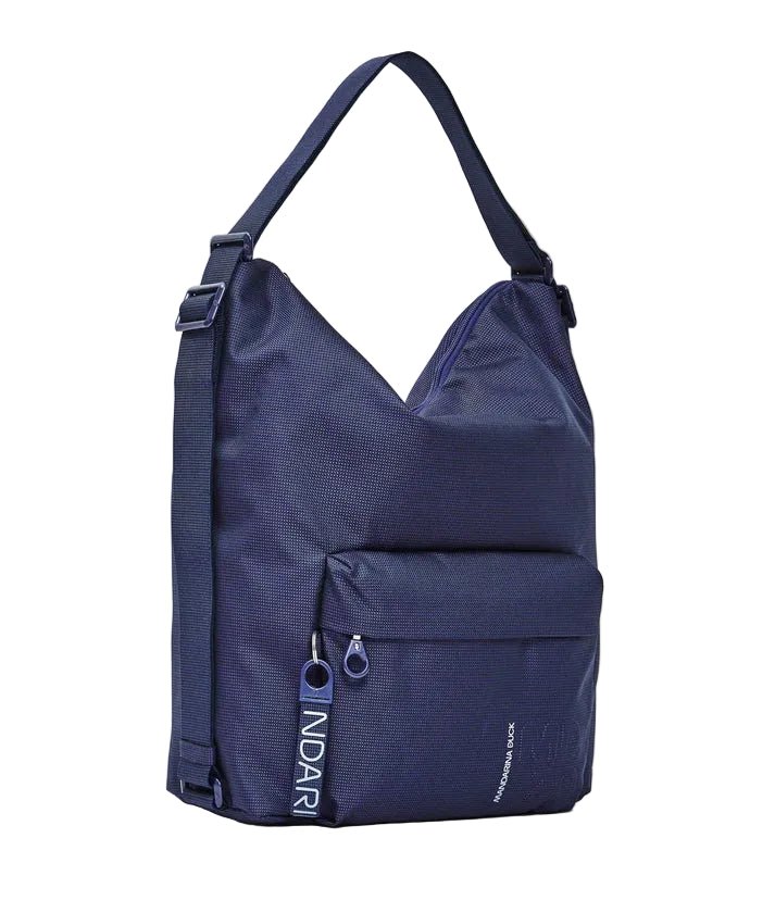 Borsa/zaino in tessuto MD Mandarina Duck P10QMT09 Blu - Pelletteria Allegrini