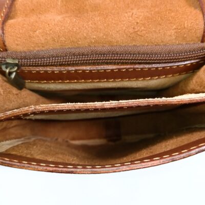 Borsello in pelle I Medici 63/3615 Marrone - Pelletteria Allegrini