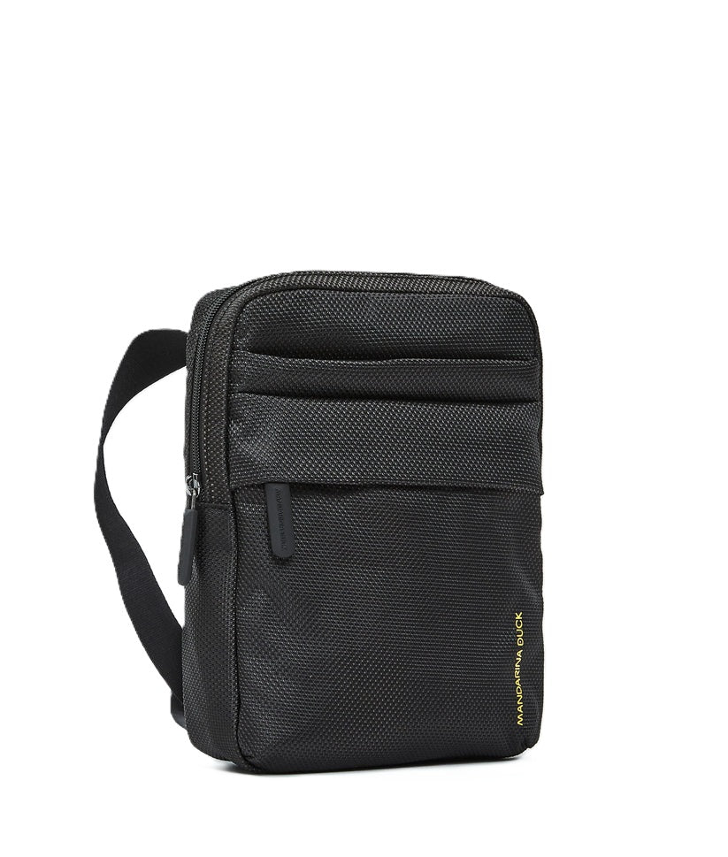 Borsello medio in tessuto Zephyr Mandarina Duck P10OTT01 Nero