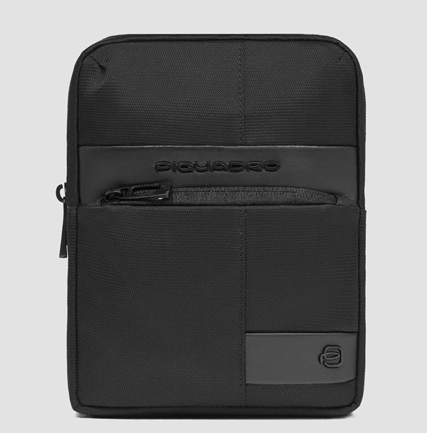 Borsello porta iPad Piquadro CA1816W129 Nero - Pelletteria Allegrini