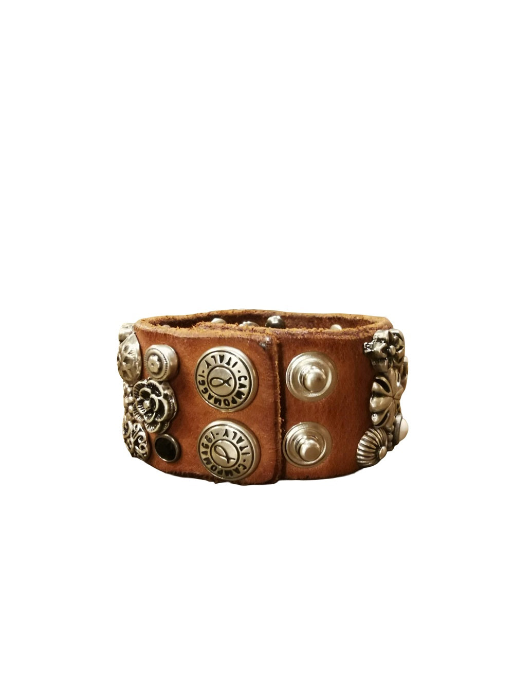 Bracciale in pelle Campomaggi C027200ND X2989 Cognac