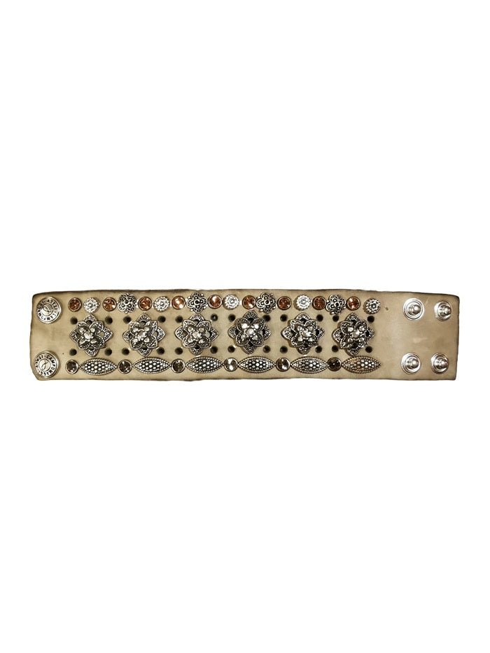 Bracciale in pelle Campomaggi C002170ND X2983 Ghiaccio - Pelletteria Allegrini
