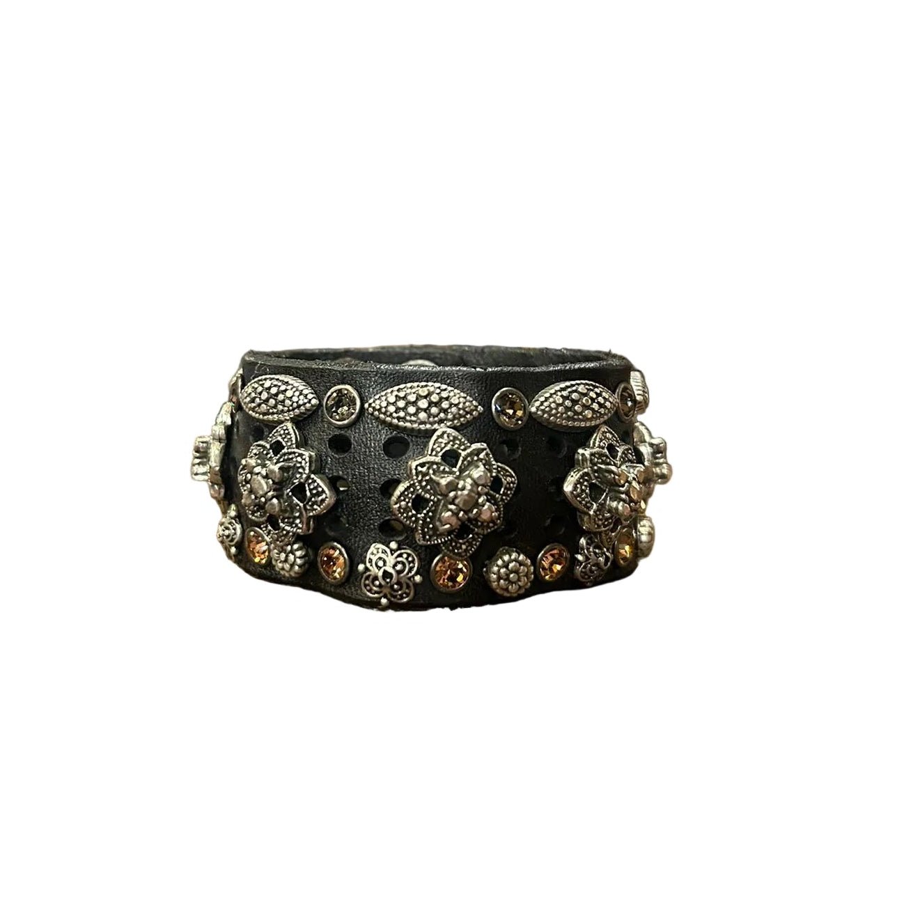 Bracciale in pelle Campomaggi C002170ND X2983 Nero - Pelletteria Allegrini