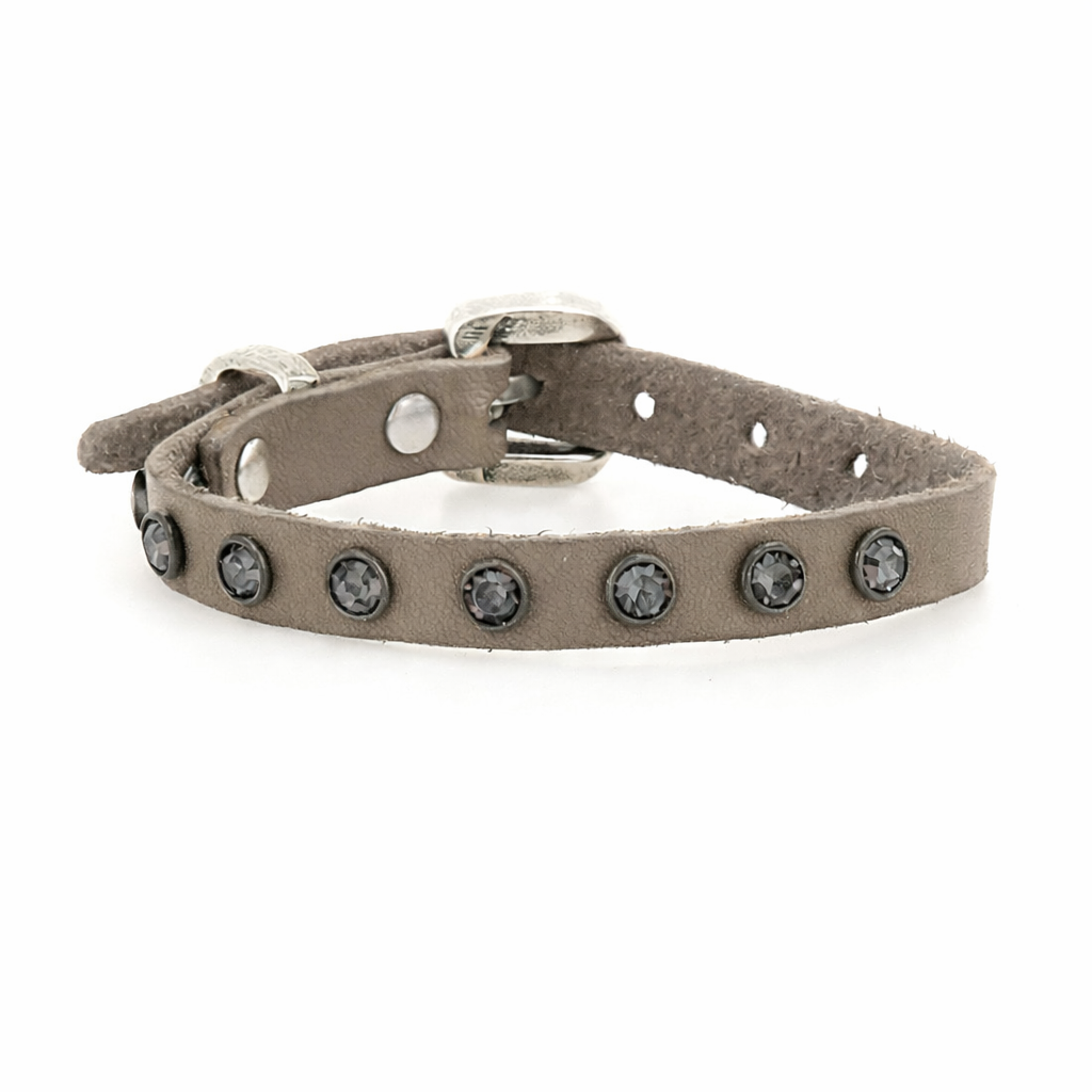 Bracciale Montepulciano in pelle Campomaggi C003390ND X3050 ghiaccio