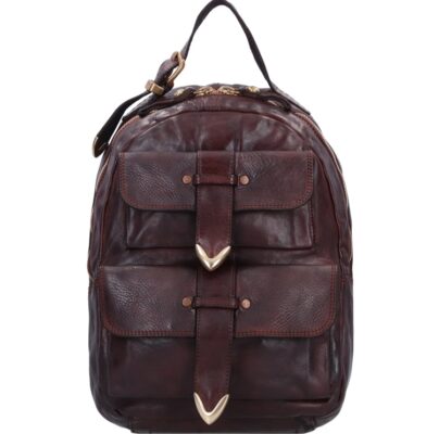 Zaino in pelle Campomaggi  C024700ND X0001 moro