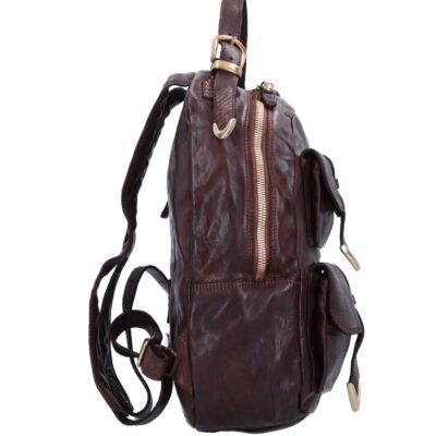 Zaino in pelle Campomaggi  C024700ND X0001 moro