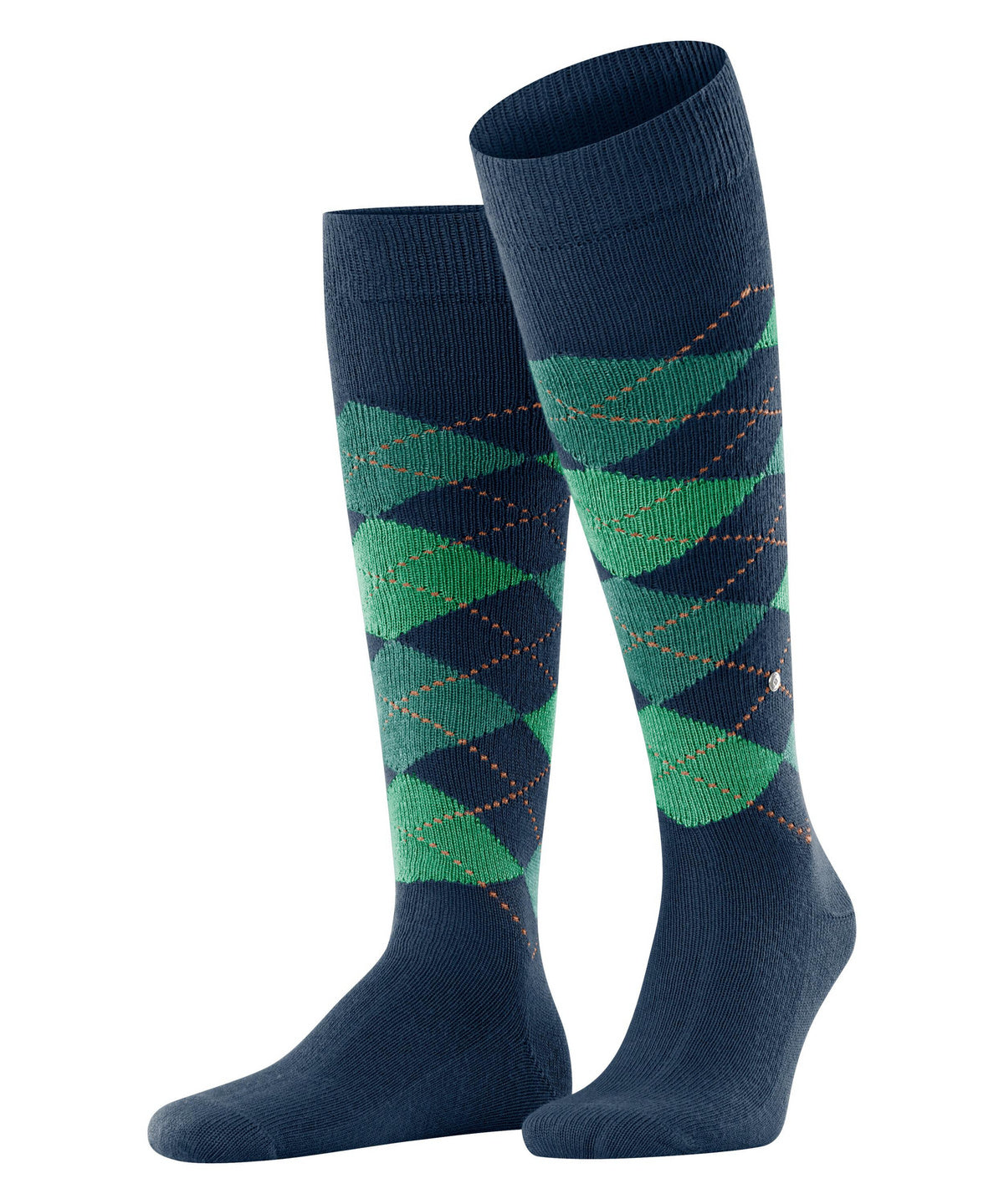 Calzino lungo da uomo Burlington PRESTON 21713-6187 Navy