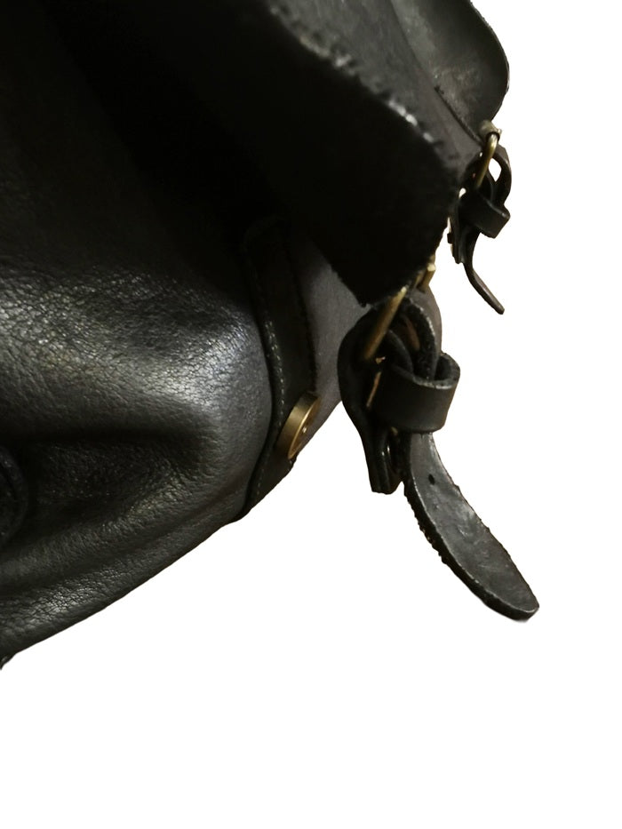 Cartella/borsa in pelle Pelletteria Allegrini Filippo 1098 Nero