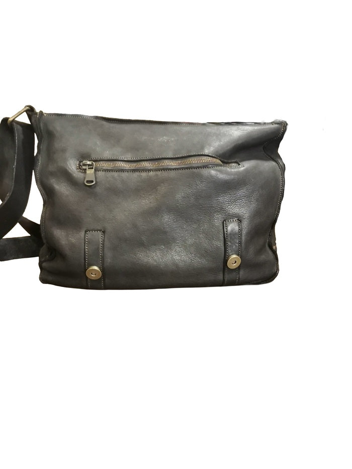 Cartella/borsa in pelle Pelletteria Allegrini Filippo 1098 Nero