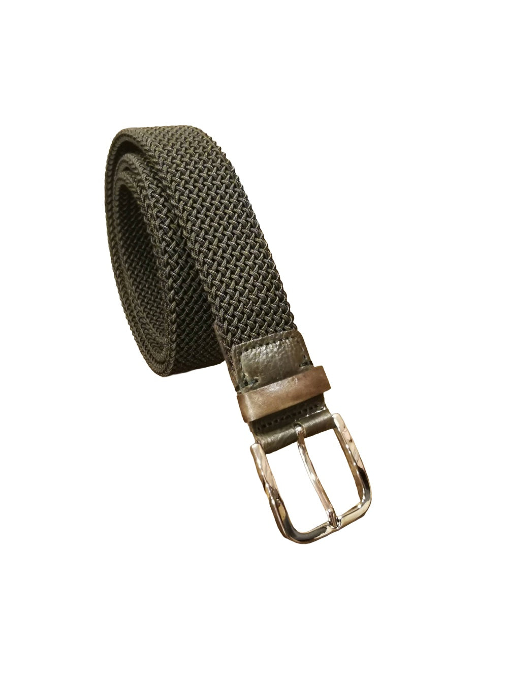 Cintura elasticizzata Pelletteria Allegrini Filippo EL8/M Verdone