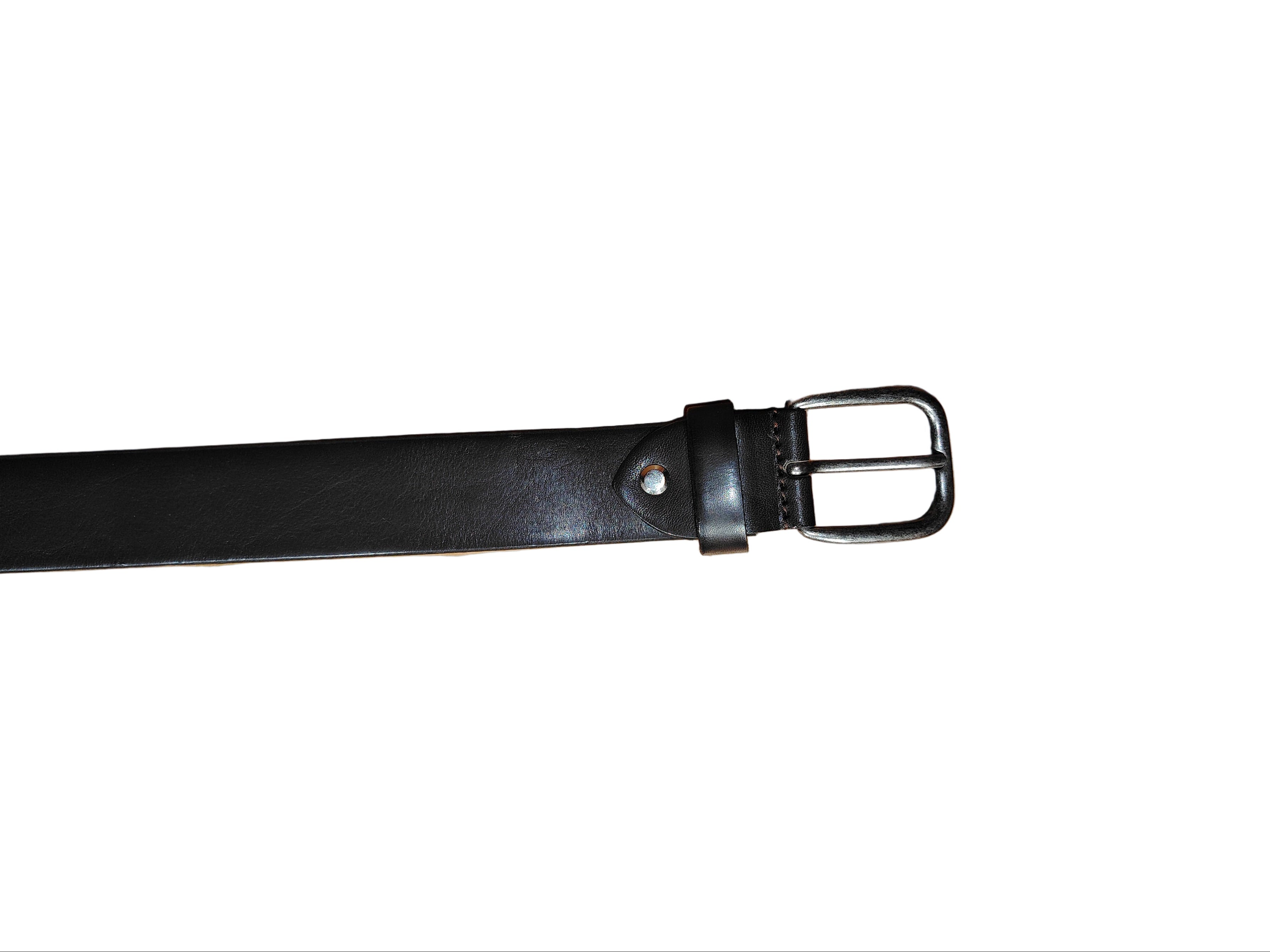 Cintura in cuoio Pelletteria Allegrini Filippo 1611/35 Testa di moro