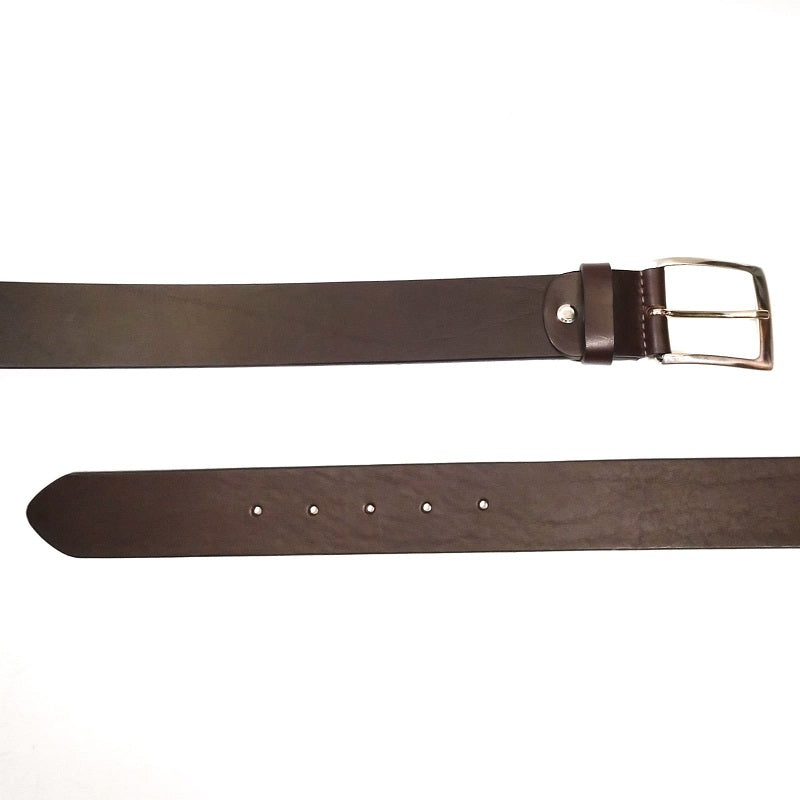 Cintura in Cuoio Pelletteria Allegrini Filippo 9386/40 Testa di moro