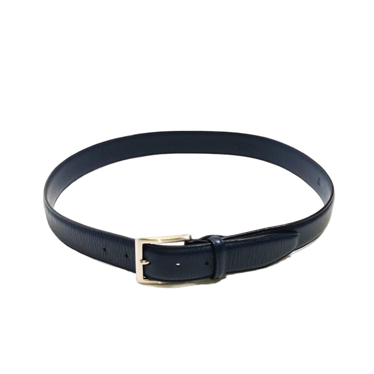 Men's Deerskin Belt C102CER Blue