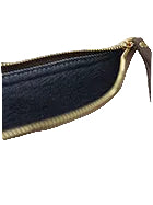 Clutch in tessuto Manikomio Giallo