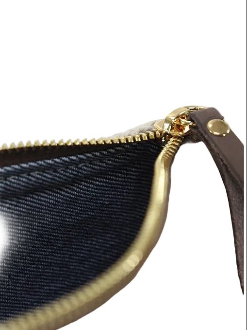 Clutch in tessuto Manikomio Italian flag - Pelletteria Allegrini