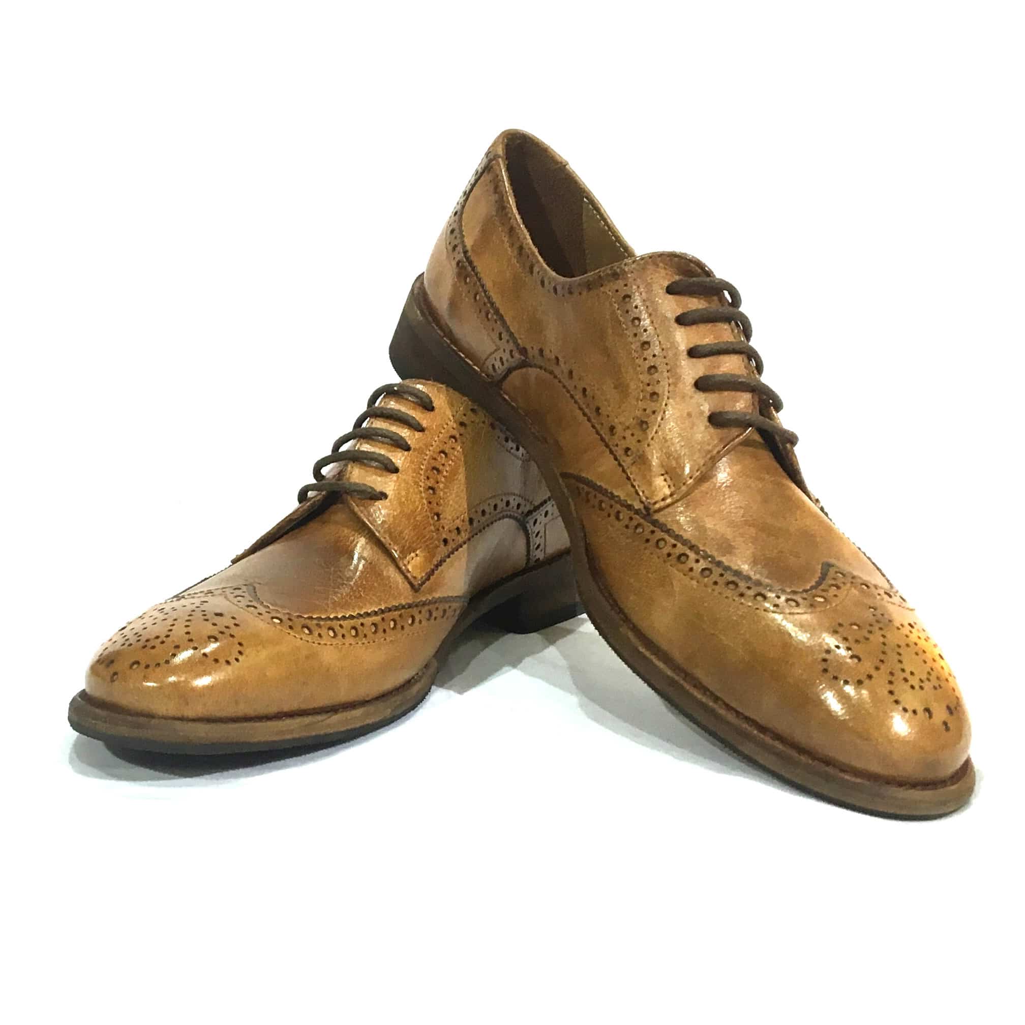 Scarpa da donna in pelle Pelletteria Allegrini D641 Cerro